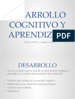 Desarrollo Cognitivo y Aprendizaje