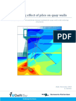 Comparing analytical and finite element methods for quay walls