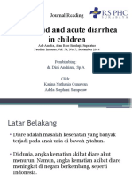 Folic Acid Effect on Acute Diarrhea in Children
