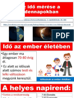 Az Idő Mérése A Mindennapokban