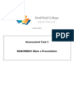 BSBCMM401 Task 3