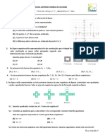 Ficha de Reforço de Matemática N.º1 - 7.ºano
