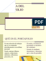 TÉCNICA DEL PORTAFOLIO