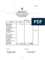 Appendix 80: MDS Account No: 107-0000-1072109267 Monthly Reconciliation Statement