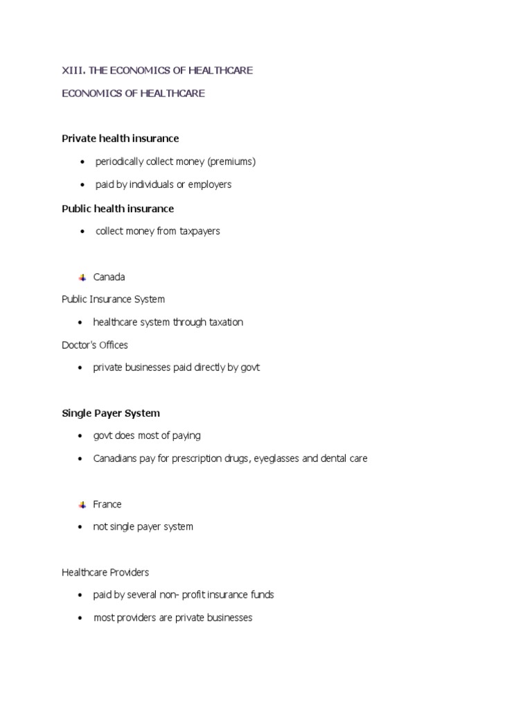 8 - The Economics of Healthcare | PDF | Health Care In The United ...