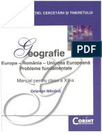 Octavian Mandrut - Geografie. Manual Pentru Clasa 12