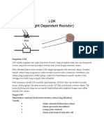 LDR Fungsi dan Prinsip Kerja