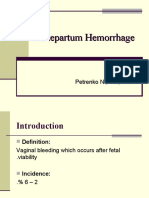 4. Antepartum Hemorrhage