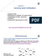 AGN Taxonomy and Unification