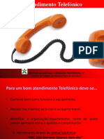 4º atendimneto telefónico