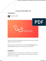 Instalando Laravel Installer no Windows - Code Experts