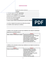 Ficha Gramática Exame LP 9