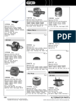 Replace cavitation rotors and alternator parts