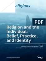 Religion and the Individual Belief Practice and Identity