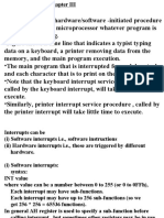 Interrupts: - Figure Shows A Time Line That Indicates A Typist Typing