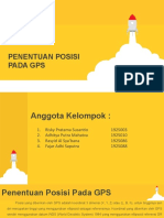 Penentuan Posisi Satelit GPS