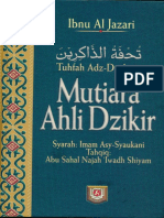 Mutiara Ahli Dzikir by Ibnu Al Jazari
