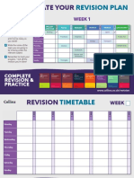 Collins Revision Planner 2020