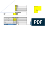 Only Input The Cells in Yellow!: Loading Calculation