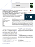 A Simple and Efficient Genomic DNA Extraction Protocol For Large - 2015 - Plant