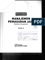 Manajemen Pemasaran Jasa Berbasis Kompetensi Edisi 3 (C1) Daftar Isi