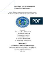 Bioteknologi Di Bidang Farmasi Dan Kedokteran (Kesehatan) Kelompok 2