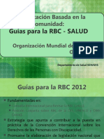 2. Componente Salud - Guías Para La RBC OMS_2012