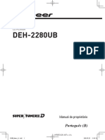 Manual Pionner DEH-2280OUB