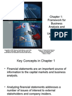 Framework For Business Analysis and Valuation Using Financial Statements