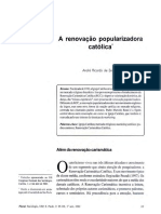 André Souza (2002) - A Renovação Popularizadora Católica