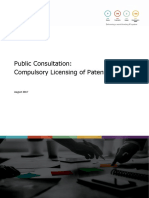 Compulsory Licensing of Patents