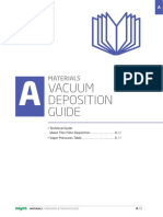 Vacuum Deposition Guide: Materials