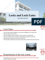 Locks and Lock Gates: Waim Akshay Ravindra