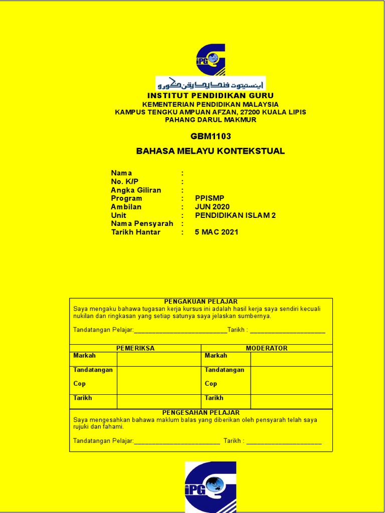 Format Kk Ipg 1 Pdf