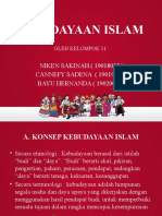 Kebudayaan Islam MKU Pendidikan Agama Islam