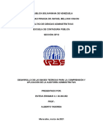 Desarrollo de Las Bases Teóricas para La Comprensión y Aplicación de La Auditoría Administrativa