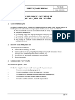 Trabalhos em instalações elétricas: prevenção de riscos e distâncias de segurança