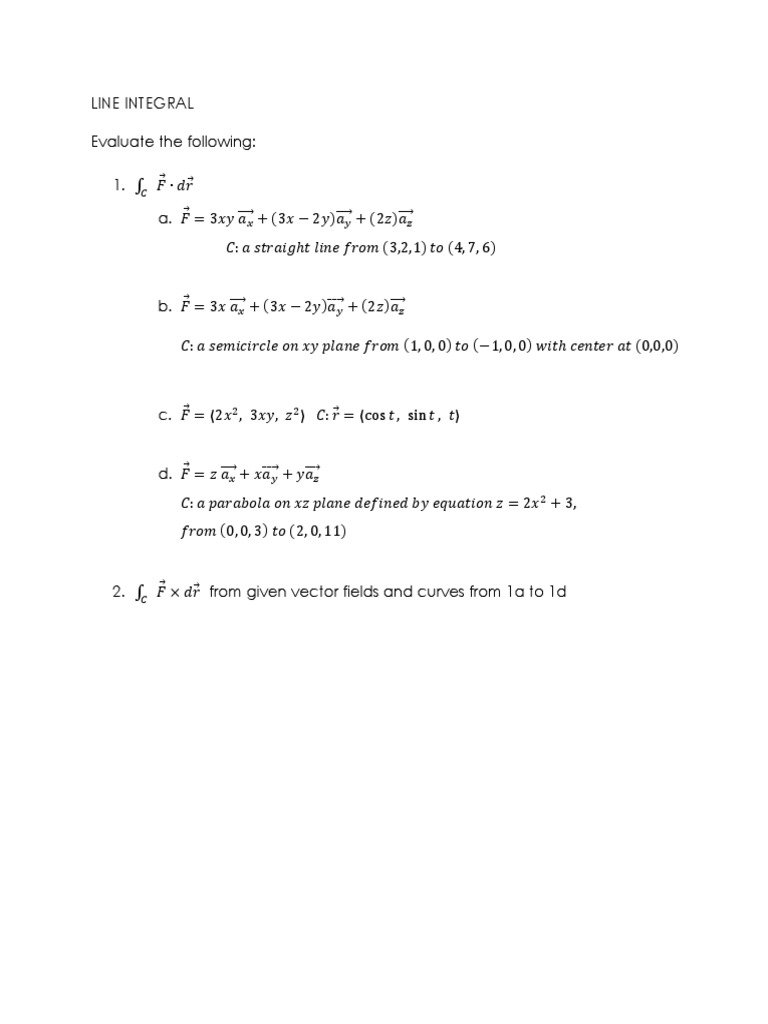Vector Integral Calculus | PDF | Vector Calculus | Topology