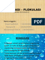 Koagulasi - Flokulasi