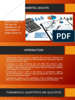 Fundamental Analysis: Presented by