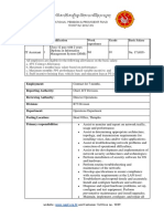 Terms of Reference Position Slot Qualification Work Experience Grade Basic Salary