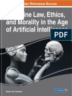 Machine Law Ethics and Morality in The Age of Artificial Intelligence
