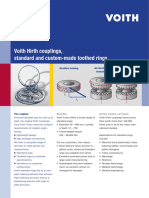 Voith Hirth couplings standard and custom rings