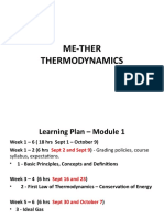 THERMODYNAMICS - MODULE 1 - Lesson 1 3 - Week 1 6