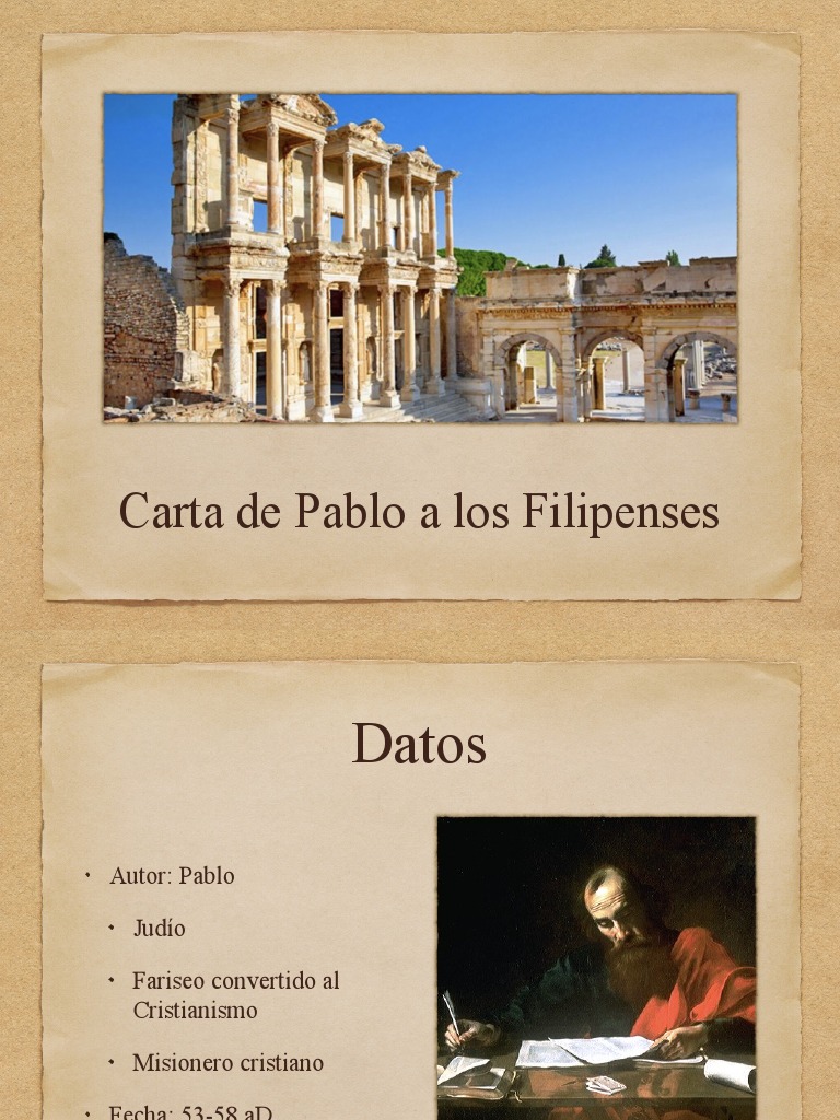 El Dios Único en Filipenses | PDF | Pablo el apóstol | Epístola a los ...
