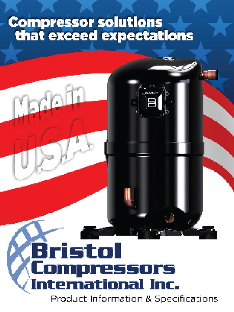 Bristol Compressor Model Reference Guide | PDF | Capacitor
