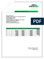 Tabla de Amortizacion BANK COMPANY S Saray