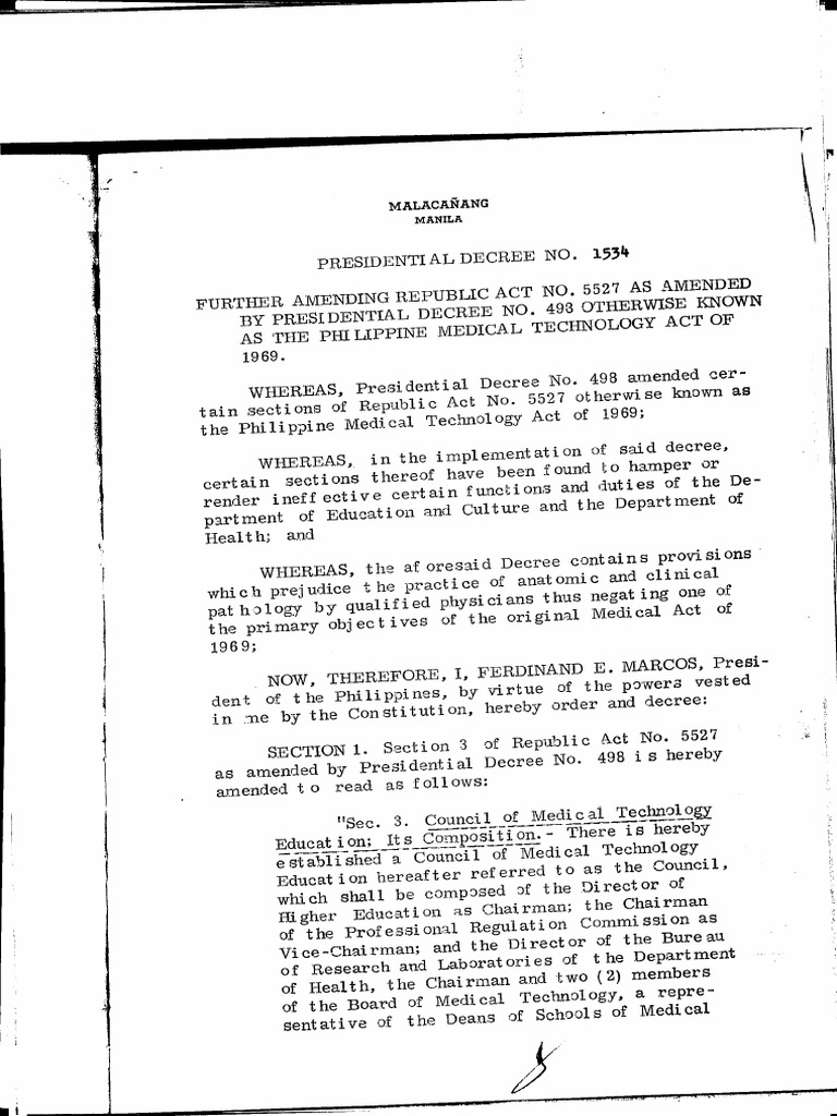 PD 1534 | PDF