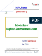 Introduction of Bag Filters Constructional Features