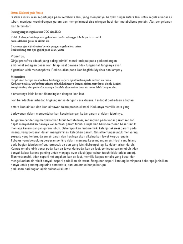 Download 57 Gambar Ginjal Pronefros Terbaru HD